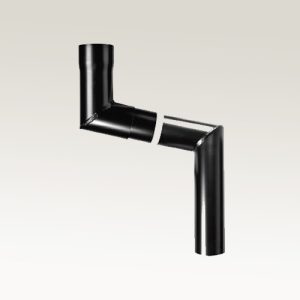 Swaged Square and Rectangular Rainwater Pipe Projection Offset