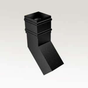 Heritage Range Cast Collar Square and Rectangular Rainwater 135° Bend Pipes