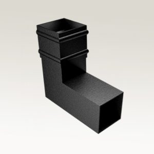 Heritage Range Cast Collar Square and Rectangular Rainwater 92.5° Bend Pipes