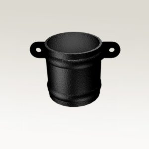 Heritage Range Cast Collar Circular Rainwater Pipes - Collar with Ears