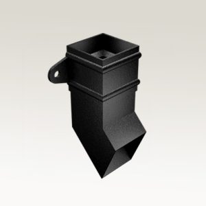Heritage Range Cast Collar Square and Rectangular Rainwater Pipes Shoe