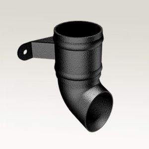 Heritage Range Cast Collar Circular Rainwater Pipes Shoe with Ears