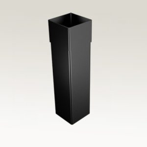 Swaged Square and Rectangular Rainwater Pipes
