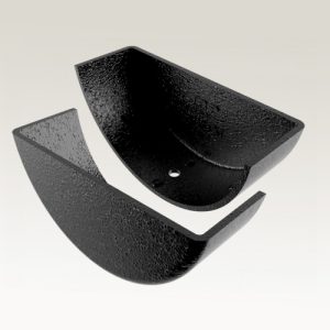 Half Round NG Extruded - Stop Ends